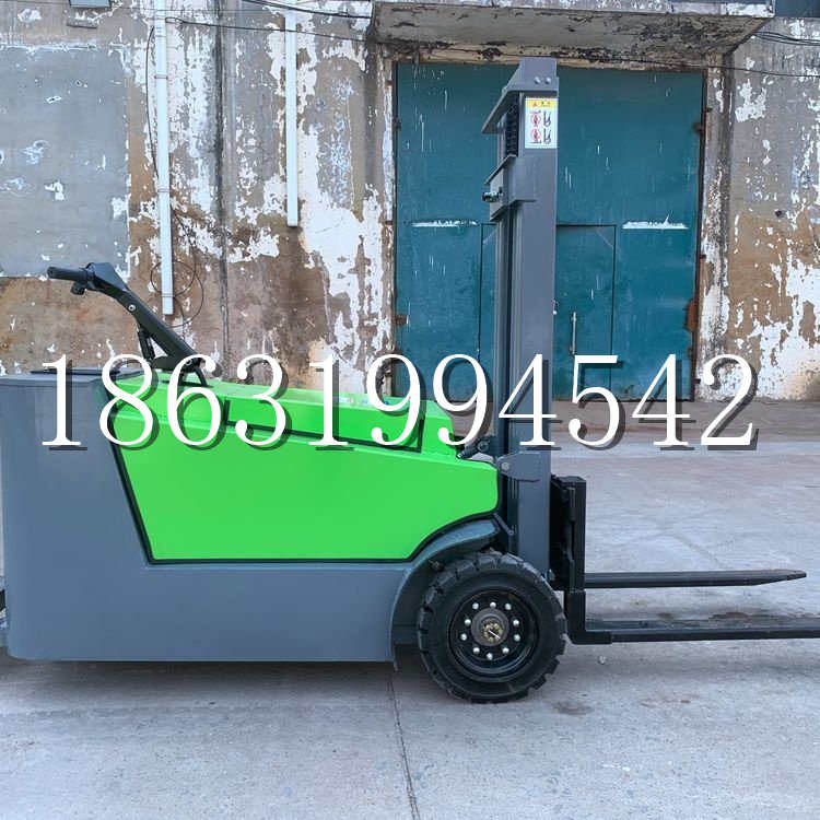 龙州县小型电动叉车1吨2吨步行站驾式电瓶堆高充电装卸车液压升降车铲车